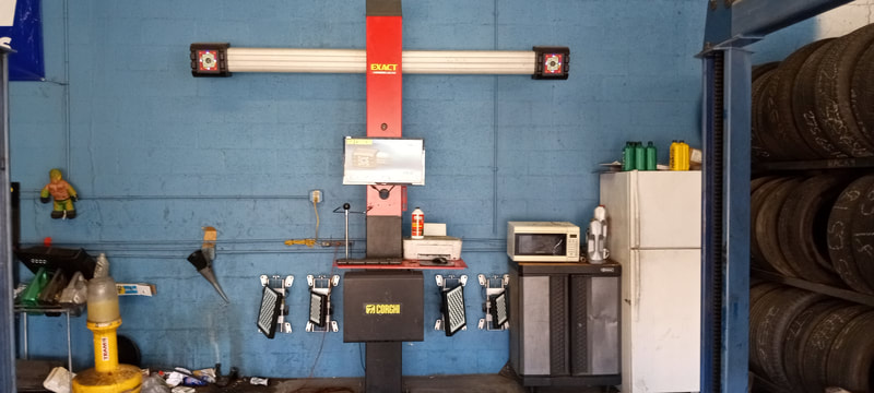 CORKEN EXACT professional wheel alignment system